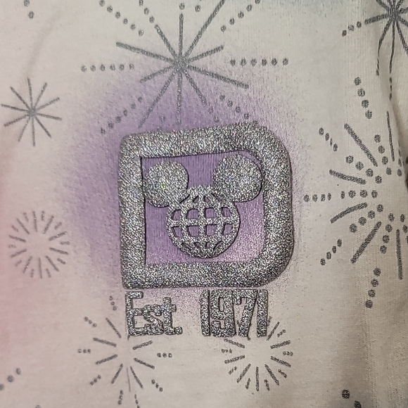 Disney Spirit Jersey 100th anniversary Pastel Tie-Dye long sleeve shirt size XXL - Picture 5 of 12